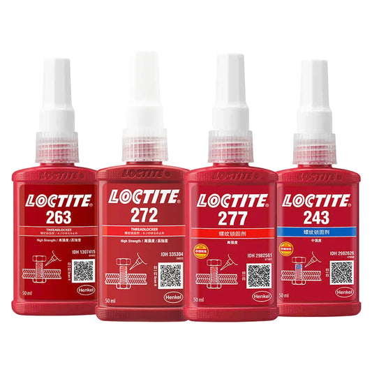 Manufacturer Wholesale High-temperature Resistant Loctite 243 263 272 277 Liquid Thread Locking Sealant for Metal Nuts and Bolts