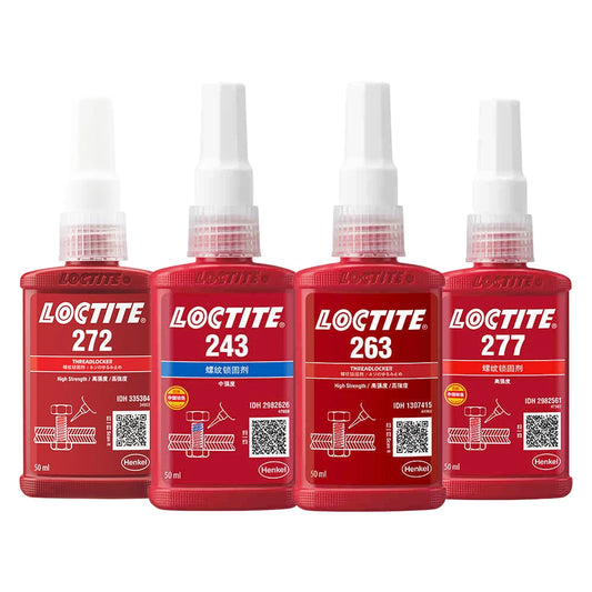 Loctit 243 263 272 277 High Temperature Resistance Anti-loosening Anaerobic Adhesive Thread Locker Sealant for for Metal Nuts