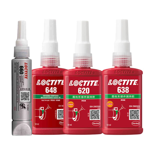 Loctit 620 638 648 660 High Strength High-temperature Resistant Fast Curing Anaerobic Adhesive for Columniform Metal Assemblies