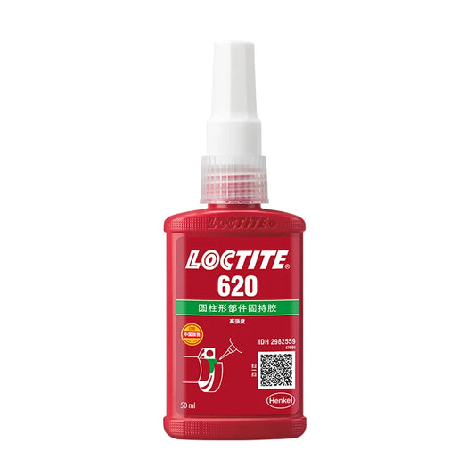 China Manufacturer Supply Loctit 620 High Viscosity Strength Industrial Green Liquid Adhesive for Metal Cylindrical Fasteners