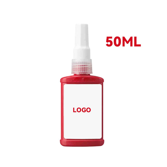OEM Custom Logo 50ml 250ml Low Strength High Pressure Resistant Screw Thread Anti Loosening Fastening Liquid Pipe Thread Sealant