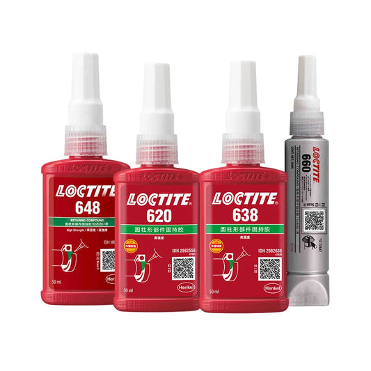 Loctit 620 638 648 660 50ml High Performance High-temperature Resistant Industrial Cylindrical Retaining Anaerobic Adhesive Glue